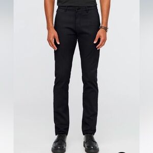 Men's DU/ER Black Slim Fit Pants NWT